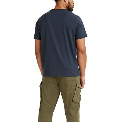 Levi's Men's Tees, (New) Graphic Dress Blues, Large