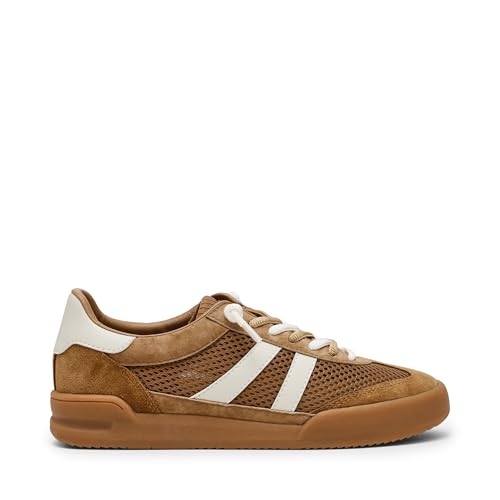 Steve Madden Women's Verdict Sneaker, Tan Multi, 9