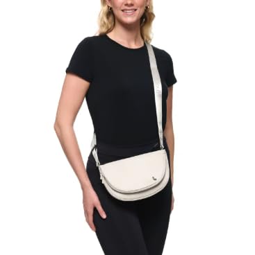 Lolë Women’s Crossbody Bag – Active Hands-Free Travel & Lifestyle Bag (WHITE)