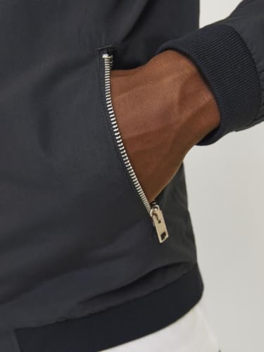 JACK & JONES JJERUSH BOMBER NOOS Black Large