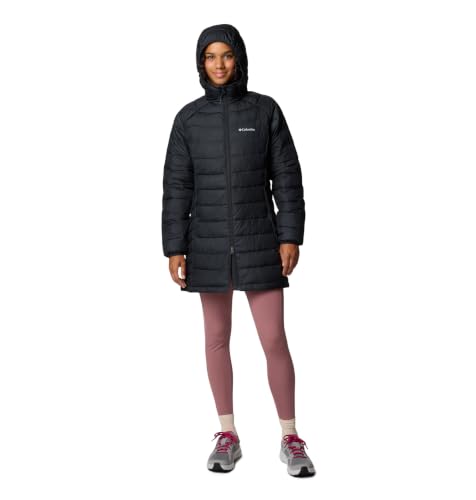 Columbia Womens Powder Lite II Mid Jacket, Black, Small
