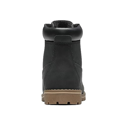 Bruno Marc Boy's Winter Snow Boots Outdoor Ankle Boot,Black,2 Little Kid | Superior Warm,Winter,Water-Repellent Upper,Lace-Up Adjustable Fit,Anti-Slip TPR Outsole