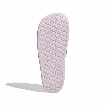 adidas Women's Adilette Comfort 2.0, Almost Pink/Silver Metallic/Almost Pink