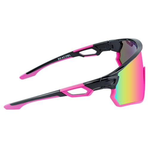 BEACOOL Polarized Sports Sunglasses for Men Women Youth Baseball Fishing Cycling Running Hiking Motorcycle Tac Glasses UV400