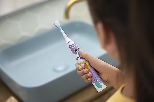 Philips Sonicare for Kids Design-A-Pet Electric Toothbrush, 1 Brush Head