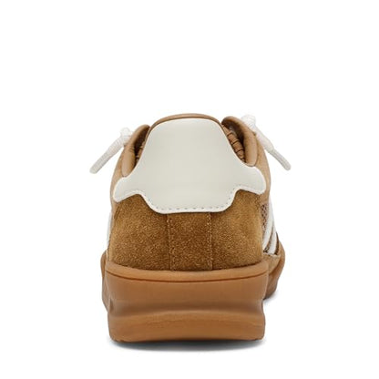 Steve Madden Women's Verdict Sneaker, Tan Multi, 9