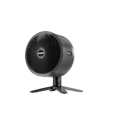 Shark FlexBreeze TableMate Tabletop Fan, Charcoal, FA151CBRN