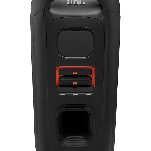 JBL PartyBox 720 - Loudest Battery-Powered Party Speaker with Superior Pro Sound and a Futuristic lightshow, Up to 15 Hours Playtime & IPX4 Splash Proof (Black)