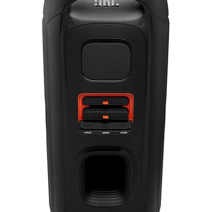 JBL PartyBox 720 - Loudest Battery-Powered Party Speaker with Superior Pro Sound and a Futuristic lightshow, Up to 15 Hours Playtime & IPX4 Splash Proof (Black)