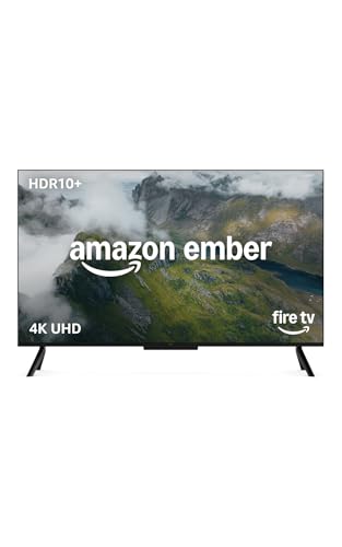 Amazon Ember 50" 4-Series with Fire TV (newest model), 4K Ultra HD smart TV with Alexa Remote, HDR10+, fast processor, Dolby Audio, Ambient Experience, free and live TV, Designed for Alexa+