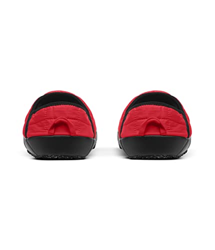 THE NORTH FACE Men's Thermoball Traction Mule V Winter Shoe, Red/Blk, 9 | Insulated & Water Repellent, Rubber Outsole