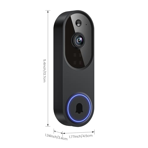 Nexosoar 1080p Wireless Doorbell Camera with Real-Time Alerts