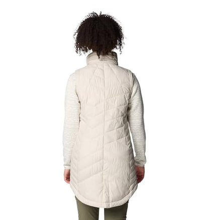 Columbia Women's Heavenly II Long Vest, Dark Stone, Medium