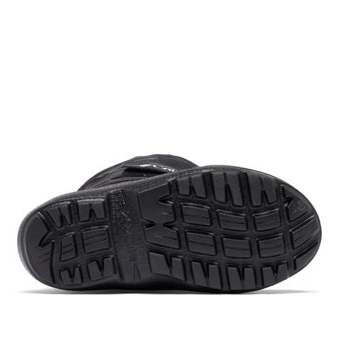 Columbia Youth Unisex Powderbug Snowlite, Black/White, 9