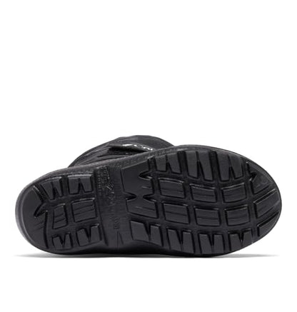 Columbia Youth Unisex Powderbug Snowlite, Black/White, 9