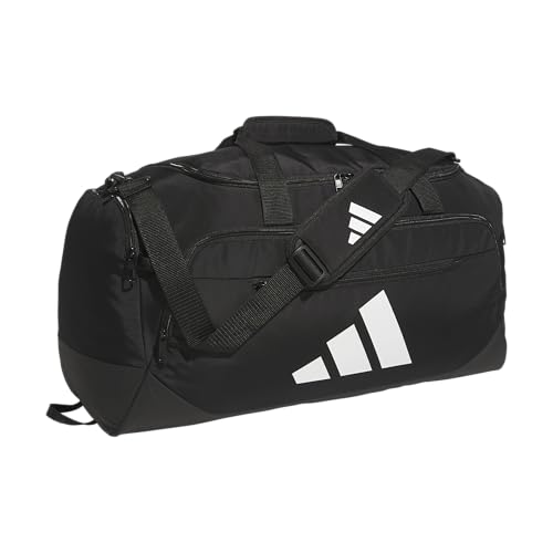 adidas Unisex-Adult Defender 5 Medium Duffel Bag, Black, 59L Medium
