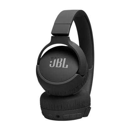 JBL Tune 670NC - Adaptive Noise Cancelling with Smart Ambient Wireless On-Ear Headphones, Up to 70H Battery Life with Speed Charge, Lightweight, Comfortable and Foldable Design (Black)