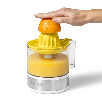 Starfrit Electric Citrus Juicer, 800ml, 2 Cones, Auto-Reverse
