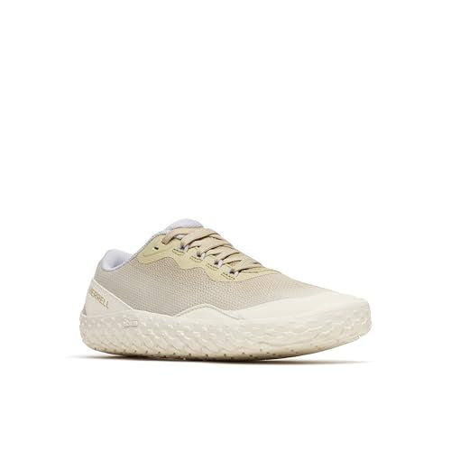 Merrell Women's Vapor Glove 7 Barefoot Shoe, Stucco/Casper, 8 M US
