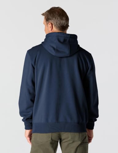 Carhartt Men's Rain Defender Paxton Heavyweight Sweatshirt, New Navy, Medium