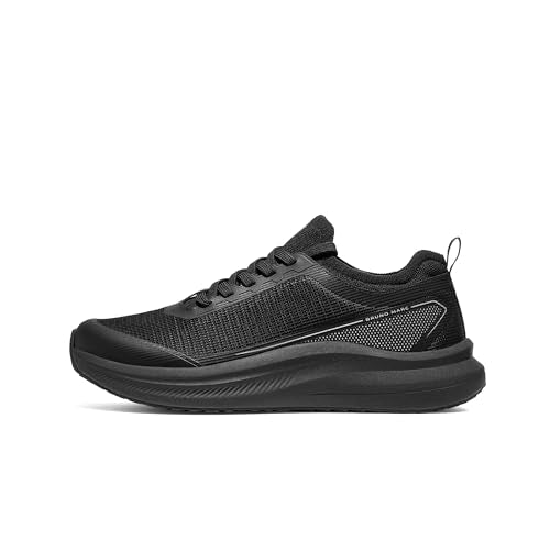 Bruno Marc Men's Walking Shoes Casual Sneakers,All Black,10