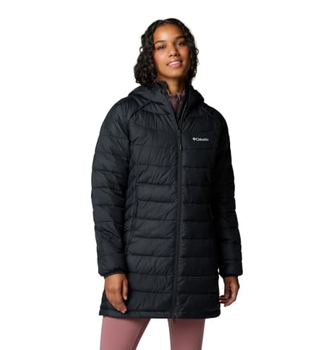 Columbia Womens Powder Lite II Mid Jacket, Black, Small
