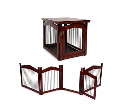 Merry Products 2-in-1 Configurable Crate and Gate, Medium