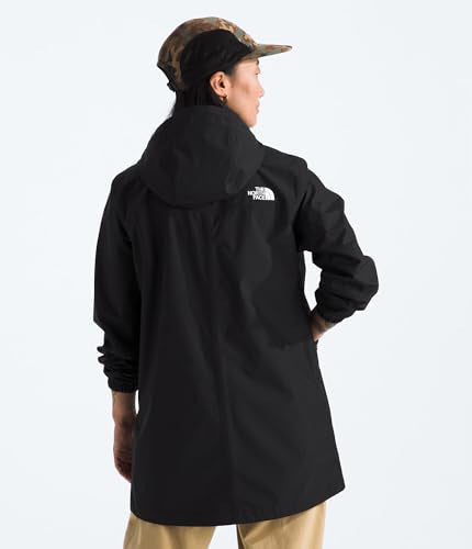 THE NORTH FACE Women's Antora Rain Parka, TNF Black, Medium