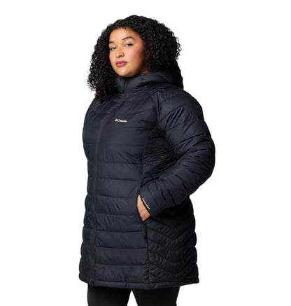 Columbia Womens Powder Lite II Mid Jacket, Black, Small