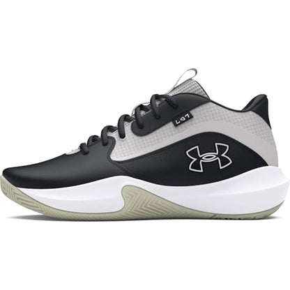 Under Armour Unisex-Adult Lockdown 7 Sneaker, (002) Black/Silt/Distant Gray, 11.5 Women/10 Men