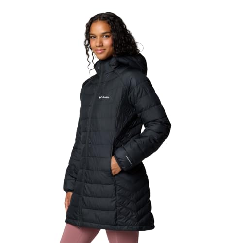 Columbia Womens Powder Lite II Mid Jacket, Black, Small
