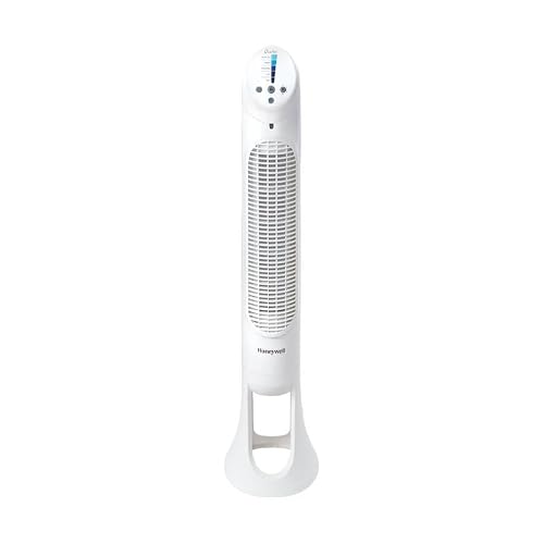Honeywell QuietSet Whole Room Tower Fan, White, HYF260WC