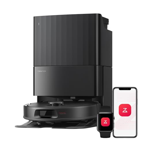 Roborock 2026 New Qrevo S Pro Robot Vacuums and Mop, 18,500Pa Suction | Anti-Tangle Brushes, Reactive AI Obstacle Recognition, 75℃ High-Temp Washing, 10mm Mop Lifting, Self-Emptying and Refilling