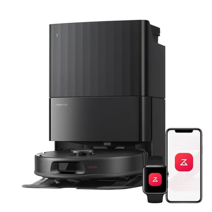 Roborock 2026 New Qrevo S Pro Robot Vacuums and Mop, 18,500Pa Suction | Anti-Tangle Brushes, Reactive AI Obstacle Recognition, 75℃ High-Temp Washing, 10mm Mop Lifting, Self-Emptying and Refilling