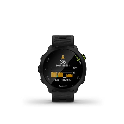 Garmin Forerunner 55, GPS Running Watch with Daily Suggested Workouts, Up to 2 Weeks of Battery Life, Black