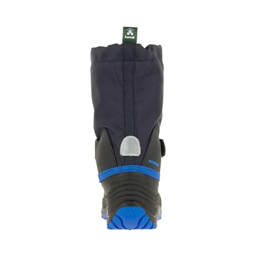 Kamik Kids Waterbug5 Insulated Winter Boots,Navy/Blue,10T