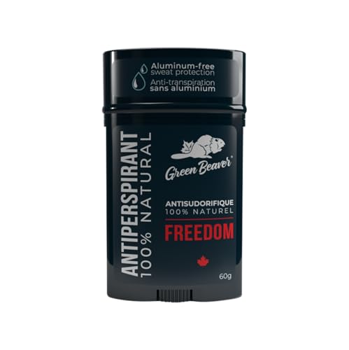 Green Beaver All Natural Body Deodorant, Paraben & Aluminum-Free For Normal & Sensitive Skin, Freedom, 1-pack