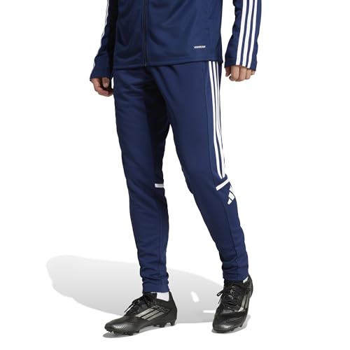 adidas Men's Squadra 25 Training Pants, Team Navy Blue 2 / White, X-Large