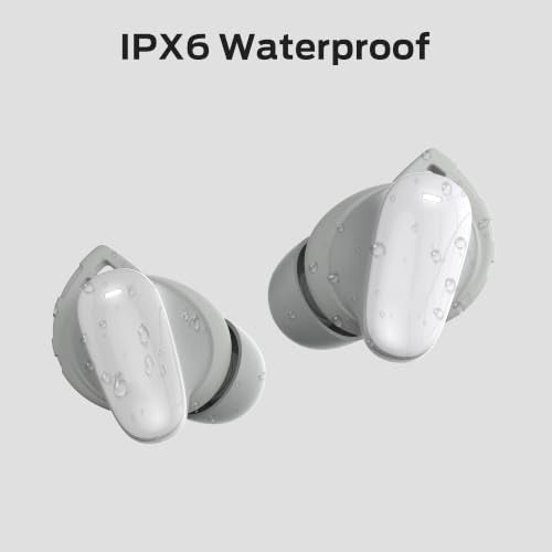 Oraolo Wireless Earbuds Bluetooth 5.4 in Ear Headphones White