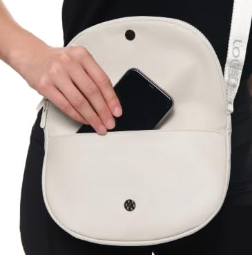 Lolë Women’s Crossbody Bag – Active Hands-Free Travel & Lifestyle Bag (WHITE)