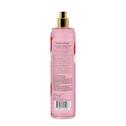 Bodycology Body Mist, Strawberry Cheesecake, Cruelty-Free, 237 mL