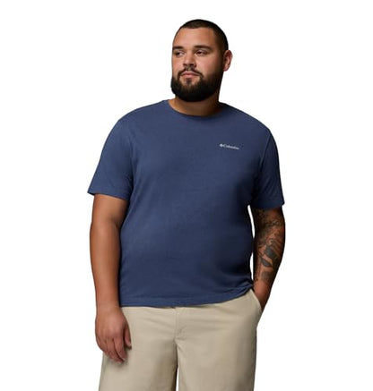 Columbia T-shirt à manches courtes Thistletown Hills pour homme, Dark Mountain Heather, taille M
