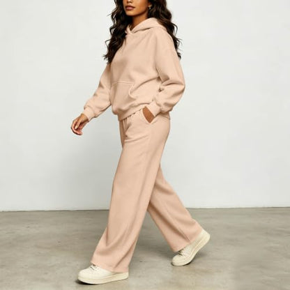 Womens Sweatsuits 2 Piece Set 2026 Fall Winter Long Sleeve Hoodie