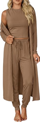 BTFBM Lounge Sets For Women 3 Piece Lightweight Sweatsuit Womens Clothes