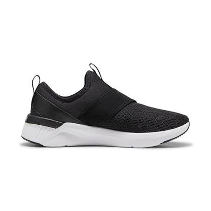 Puma Womens Softride Harli Slip on Training Shoes, Puma Black-Puma Black-Puma White