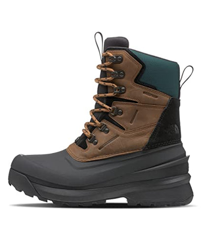 THE NORTH FACE Chilkat V 400 Waterproof Snow Boot, Toasted Brwn/Blk, 9