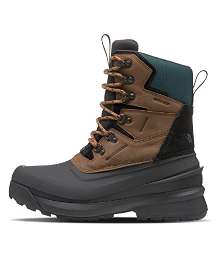 THE NORTH FACE Chilkat V 400 Waterproof Snow Boot, Toasted Brwn/Blk, 9