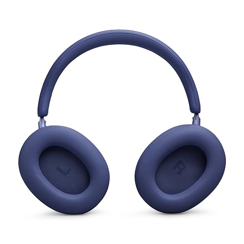 JBL Live 780NC - Wireless Over-Ear Noise Cancelling Headphones, Adaptive Noise Cancelling, Bluetooth, Foldable, 40mm Dynamic Driver - Blue