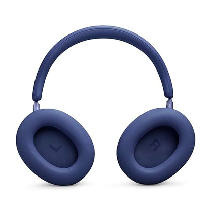 JBL Live 780NC - Wireless Over-Ear Noise Cancelling Headphones, Adaptive Noise Cancelling, Bluetooth, Foldable, 40mm Dynamic Driver - Blue