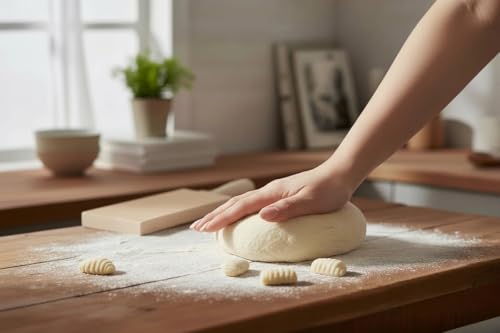 Cuisinox Gnocchi and Cavatelli Board, Wood, 20 x 7.5 x 2 cm
